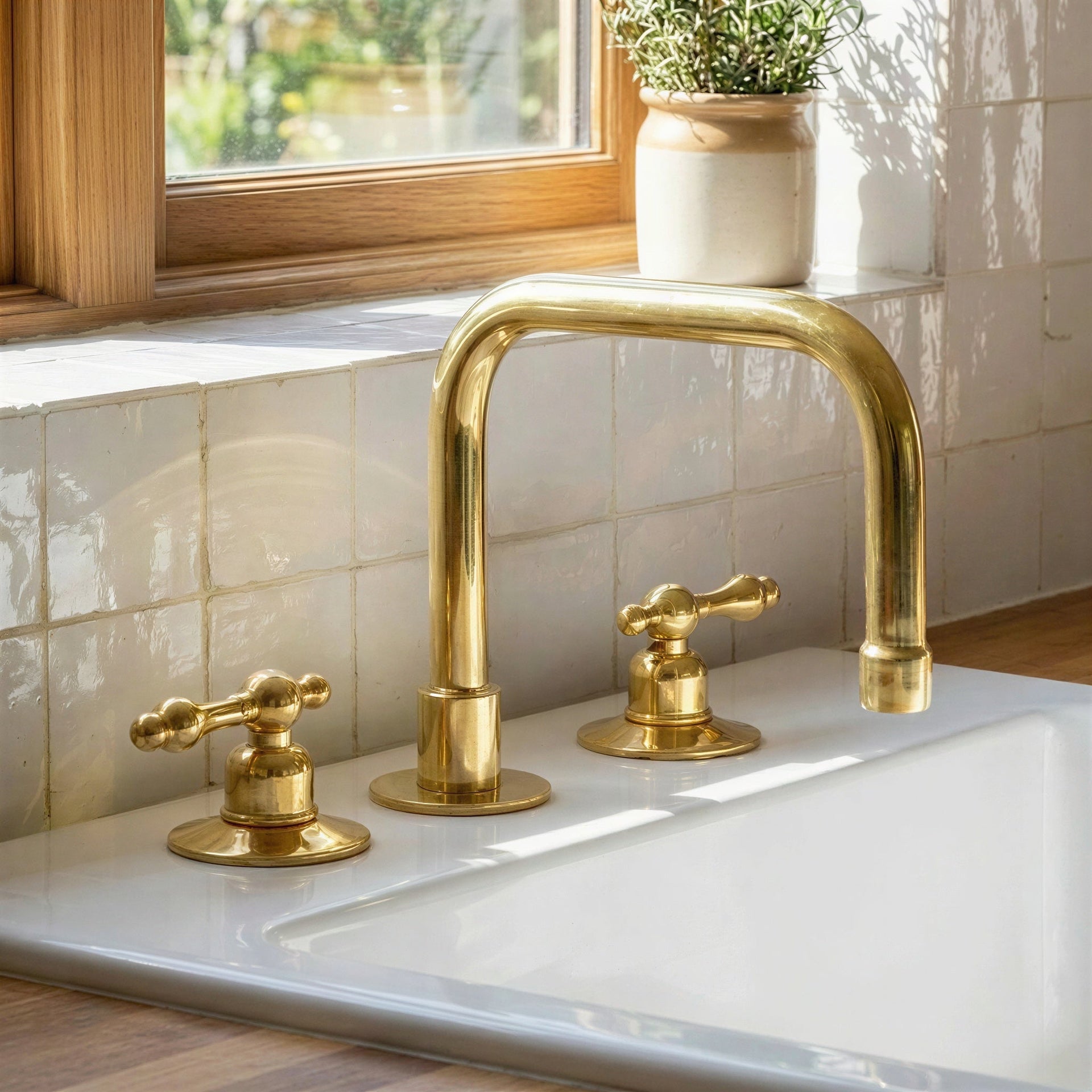 Brass 3 Holes Faucets